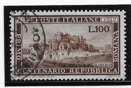 Italie N°537 - Oblitéré - TB - 1946-60: Used