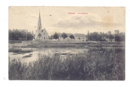 6450 HANAU - KESSELSTADT, Kirche Und Umgebung, 191... - Hanau