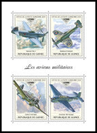 GUINEA REP. 2018 MNH** Military Planes Militärflugzeuge Avions Militaires M/S - OFFICIAL ISSUE - DH1840 - Avions