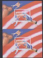 Belgie 1997 100 Jaar Moderne Olympische Spelen NA 3  2 Velletjes NL & FR ** Mnh (40939) - Niet-aangenomen Ontwerpen [NA]