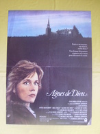 JANE FONDA Affiche Originale 52 X 39 Agnès De Dieu 1985 - Film De Norman Jewison - Affiches & Posters