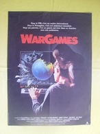 MATTHEW BRODERICK Affiche Originale 52 X 39 Wargames 1983 - Film De John Badham - Affiches & Posters