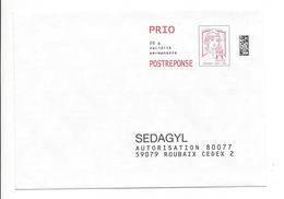 2 Enveloppes PRIO - POSTREPONSE - SEDAGYL - Roubaix N° 181797 Neuve - Prêts-à-poster: Réponse /Ciappa-Kavena
