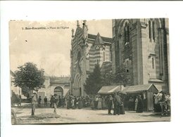 CP - BON ENCONTRE  (47) PLACE DE L EGLISE - Bon Encontre