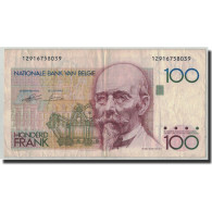 Billet, Belgique, 100 Francs, Undated (1982-94), KM:142a, TB - 100 Franchi