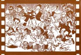 Illustrateurs - Illustrateur Claude Henri Fournerie - Politique - Caricature -100 Ans De Cinéma - Autographe - Signature - Otros & Sin Clasificación