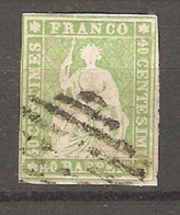 Timbre De 1855 ( Strubel 26C ) - Used Stamps