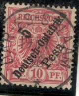 D.O.A.DEUTSCH OSTAFRIKA.1896.MICHEL N°8 . Oblitéré.18O39 - Colonia: Africa Orientale