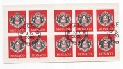 MONACO 2000  N° 13 Y.t 2280 ( CARNET DE 10 TIMBRES OBLITERE 1ER JOUR NEUFS NON PLIE ) - Booklets