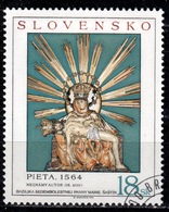 SK+ Slowakei 1998 Mi 321 327 Pietà, Weihnachten - Usados