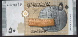 SIRIA (SYRIA)  :  50  Pounds - P112 - UNC - Syria