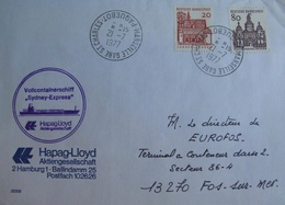 A194 - ✉️ - POSTE MARITIME - CàD : MARSEILLE GARE SAINT CHARLES PAQUEBOT 1977 - CACHET VIOLET " SYDNEY EXPRESS " - Correo Marítimo