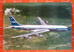 AEREO BOAC BOEING 707 INTERCONTINENTAL JETLINER CARTOLINA - 1946-....: Modern Era