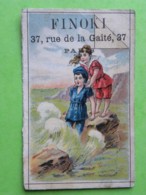 Carte Commerciale -Calendrier  Janv à Juin 1894 - FINOKI, 37 Rue De Ka Gaîté, PARIS 75014 - Small : ...-1900