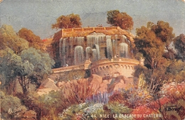 Nice Tuck Oilette Illustrateur Béraud 46 Cascade Du Château - Lotes Y Colecciones