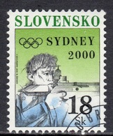 SK+ Slowakei 2000 Mi 371-72 Schuster, Olympische Spiele Sydney - Gebraucht