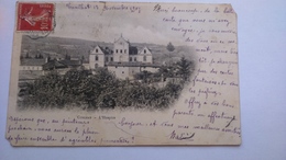 Carte Postale ( I 7 ) Ancienne De Cunlhat , L Hospice ( 2 Coins Abimés) - Cunlhat