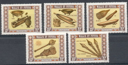 France, Wallis Et Futuna : N° 198 à 202 Xx Neuf Sans Trace De Charnière Année 1977 - Unused Stamps