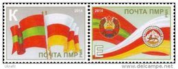 Transnistria 2014, With South Ossetia Joint Issue, 2v - Moldova