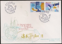 Macau Macao Chine FDC 1998 - Oceanos - International Year Of The Ocean - MNH/Neuf - FDC