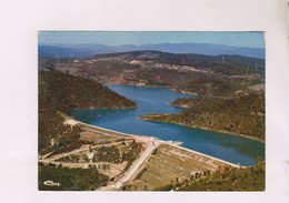 CPM DPT 8 ENVIRONS DE MONTAUROUX, BARRAGE DE ST CASSIEN, VUE AERIENNE - Montauroux