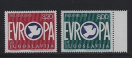 YOUGOSLAVIE N° 1301/1302 ** - EUROPA - 1971