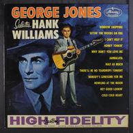 Only Le Vinyle 33 Tours LP "No Jaquette" Georges Jones Salutes Hank Williams SR60257 ...! - Verzameluitgaven