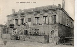 CPA - MASSAY (18) - Aspect De La Mairie Au Début Du Siècle - Massay