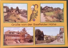 Ak DDR - Saalfelder Höhe - Eyba - Arnsgereuth - Hoheneiche - Kleingeschwenda - Saalfeld