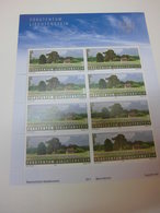 FL Liechtenstein Kleinbogen Landschaften Unterland 2011 Postfrisch MNH 1607 - Unused Stamps