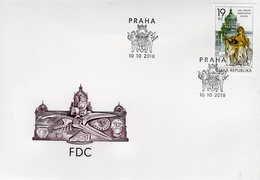 Czech Republic - 2018 - 200 Years Of National Museum In Prague - FDC (first Day Cover) - FDC