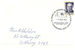 (15) Australia FDC Cover - 1973 International Camp - Gebraucht