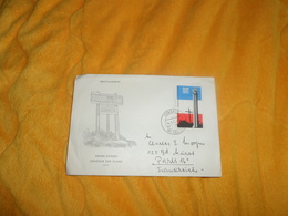 ENVELOPPE UNIQUEMENT DATE ?./ ORADOUR SUR GLANE. SOUVIENS TOI. DENKE DARANI. / CACHET + TIMBRE - Other & Unclassified