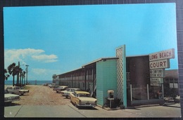 LONG BEACH COURT, PANAMA CITY BEACH FLORIDA, OLD CARS - Panamá City