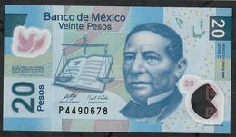 MEXICO P122b 20 PESOS  22.11.2006   Serie C  UNC. - Mexique