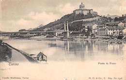 1521 "TORINO - PONTE DI FERRO" CART. POST. ORIG. NON SPED. - Brücken