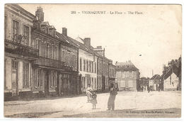 VIGNACOURT (80) - La Place - The Place - Ed. G. Leling, Amiens - Vignacourt