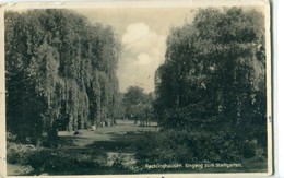 ALLEMAGNE / DEUTSCHLAND - Recklinghausen : Eingang Zum Stadtgarten - Recklinghausen