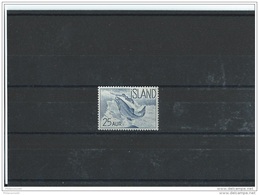 ISLANDE 1959/1960 - YT N° 294 NEUF SANS CHARNIERE ** (MNH) GOMME D'ORIGINE LUXE - Ungebraucht