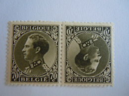 België Belgique 1934-35 Leopold III Kopstaand Tête-bêche KP16 MNH ** - Tête-bêche [KP] & Interpanneaux [KT]