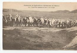 Maroc Tribu Soumise Se Joint A Nos Troupes Colonne Et Opérations Militaires 1917 - Other Wars