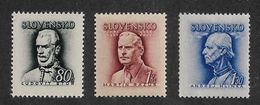 Slovakia 1944, Hlinka Type, Scott # 93-94A,VF-XF MNH** (A-D-st) - Nuovi