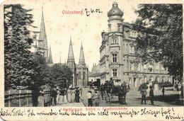 OLDENBURG, Großherzogl. Schloß Und Lambertiskirche (1902) AK - Oldenburg