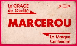 BUVARD - Le Cirage De Qualité MARCEROU - La Marque Centenaire - UNIS FRANCE - Zapatos