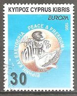 Cyprus Chypre Zypern 1995 Europa Cept Michel 855 Cancelled Used Oblitéré Gestempelt Oo - 1995