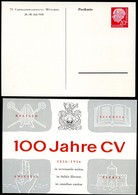 Bund PP10 D2/001-2  CARTELLVERSAMMLUNG MÜNCHEN 1956  NGK 12,00 - Cartes Postales Privées - Neuves