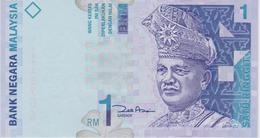 Banknote Malaysia 1 Ringgit - Holographic - Tuanku Abdul Rahman - Mount Kinabalu, Mount Mulu - Wau Bulan Kite - Malesia