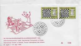 Iceland; Chess Ajedrez; - Storia Postale