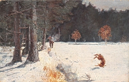 ¤¤   -   Illustrateur  -  Chasse Au Lièvre   -   Chasseur   -   ¤¤ - Chasse