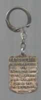 Porte Clefs, Clés , Assurances Vie ,LA POPULAIRE , Square M. Hymans , Paris ,coq , 2 Scans ,  Frais Fr 1.95 - Llaveros